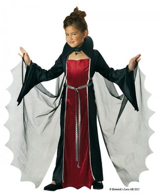 Vampyraklnning, barn  i gruppen Hgtider / Halloween / Halloweendrkter / Barndrkter hos PARTAJSHOP AB (38270-G231r)