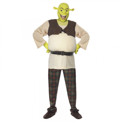 Shrek Kostym i gruppen Hgtider / Halloween / Halloweendrkter / Filmkaraktrer hos PARTAJSHOP AB (38357r)