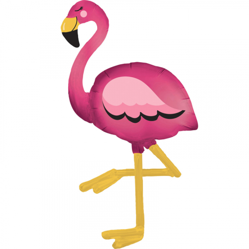 Airwalker Flamingo i gruppen Festartiklar / Festteman / Fdelsedagsfest / Rosa hos PARTAJSHOP AB (3907701)