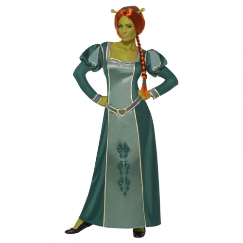 Shrek Fiona klnning i gruppen Hgtider / Halloween / Halloweendrkter / Filmkaraktrer hos PARTAJSHOP AB (39452r)