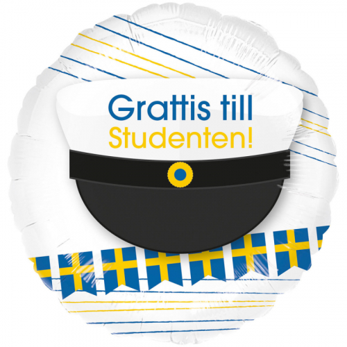 Folieballong Studenten i gruppen Hgtider / Studenten / Studentfesten hos PARTAJSHOP AB (4030201)