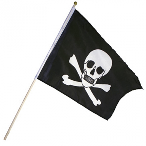 Piratflagga  i gruppen Festartiklar / Dekorationer / Flaggor hos PARTAJSHOP AB (41432)