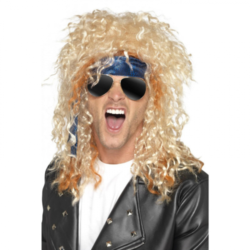 Heavy Metal rocker peruk blond  i gruppen Maskerad / Maskeradteman / 90-talstema hos PARTAJSHOP AB (41568)