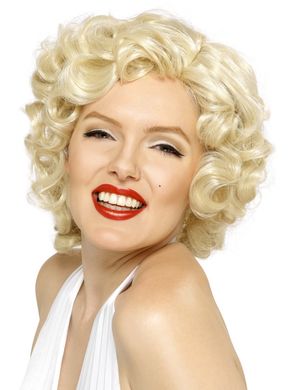 Marilyn Monroe Peruk i gruppen Maskerad / Maskeradteman / Tv, film & musik hos PARTAJSHOP AB (42207-A642)