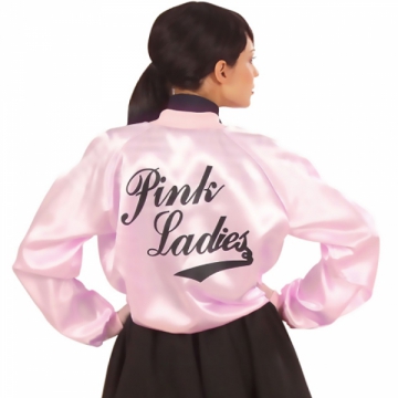 Pink ladies jacka  i gruppen Maskerad / Maskeradteman / 50-talstema hos PARTAJSHOP AB (43631)