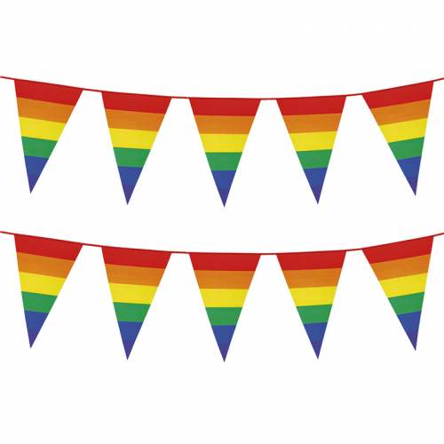 Flaggirlang pride 8 m. i gruppen Festartiklar / Festteman / Sommarfest hos PARTAJSHOP AB (44720)