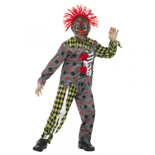 Clowndress Teen i gruppen Hgtider / Halloween / Halloweendrkter / Barndrkter hos PARTAJSHOP AB (45125T)