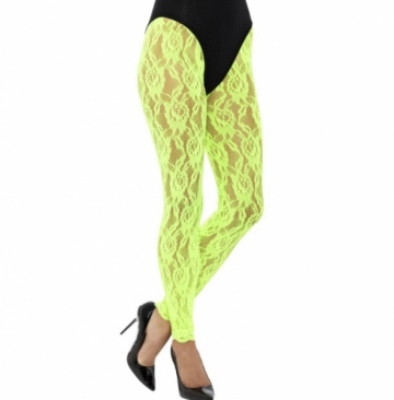 Lace leggings 80-tal i gruppen Maskerad / Maskeradteman / 80-talstema hos PARTAJSHOP AB (45160a)