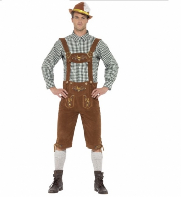 Tyrolerdress i gruppen Hgtider / Oktoberfest / Oktoberfest klder / Lederhosen hos PARTAJSHOP AB (45266)