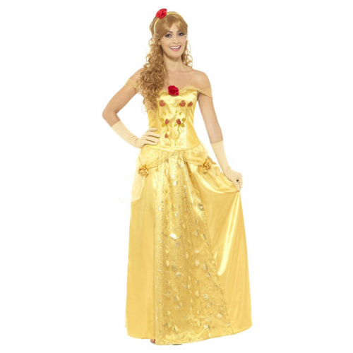 Prinsess Klnning Golden i gruppen Hgtider / Studenten / Studentfesten hos PARTAJSHOP AB (45969)