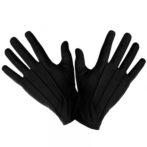 Handskar, svarta i gruppen Maskerad / Maskeradtillbehr / Handskar  hos PARTAJSHOP AB (4635E-A124)