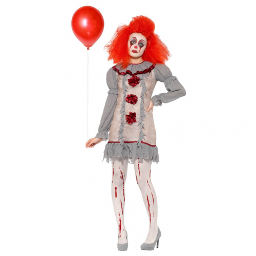 Clownklnning Maskeraddrkt i gruppen Hgtider / Halloween / Halloweendrkter / Filmkaraktrer hos PARTAJSHOP AB (47564)