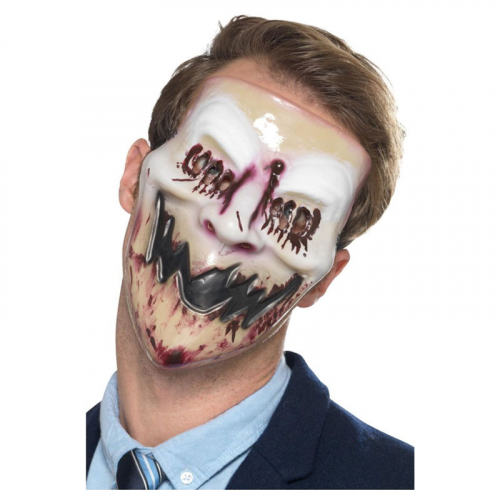 Blodig Smile Mask i gruppen Hgtider / Halloween / Halloweenmasker hos PARTAJSHOP AB (49114)