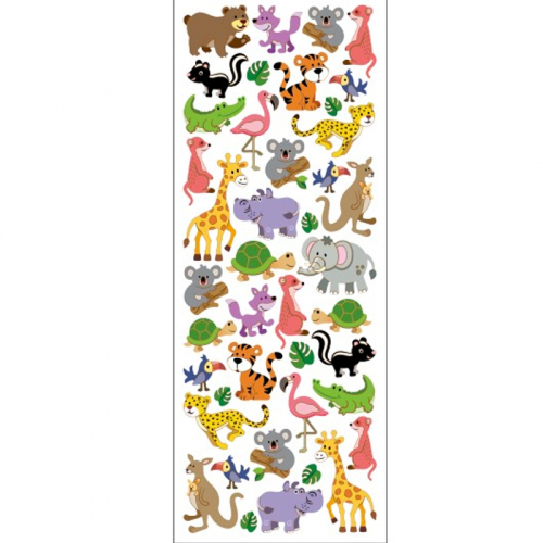 Stickers Zoo i gruppen Roliga prylar / Hobby & fritid / Stickers hos PARTAJSHOP AB (5-500126)