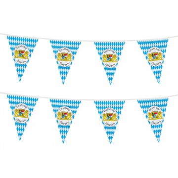 Flaggirlang oktoberfest 10 meter i gruppen Hgtider / Oktoberfest / Oktoberfest dekorationer hos PARTAJSHOP AB (500110-B323)