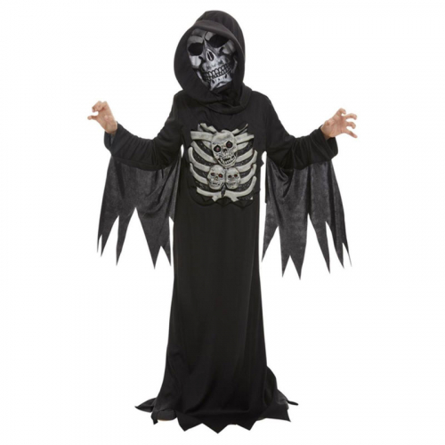 Reaper Skelett Barndrkt i gruppen Hgtider / Halloween / Halloweendrkter / Zombiedrkter hos PARTAJSHOP AB (51075)