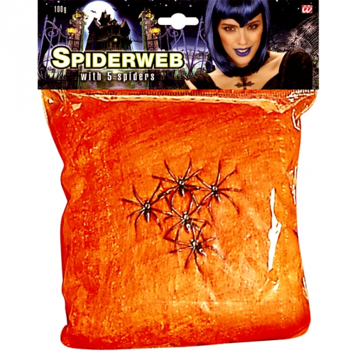 Spindelnt med spindlar i gruppen Hgtider / Halloween / Halloweendukning hos PARTAJSHOP AB (5404A)