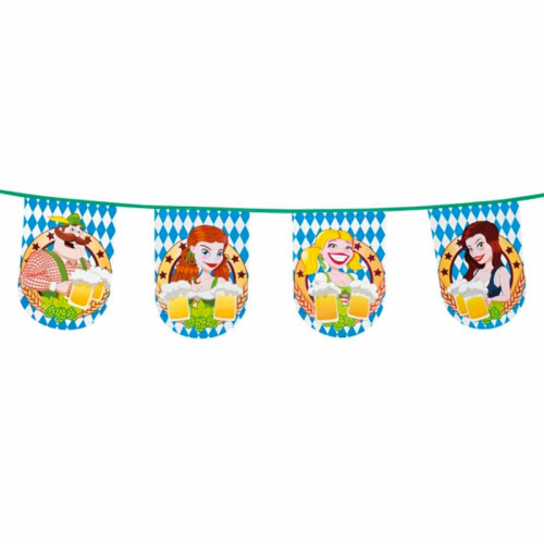 Girlang, oktoberfest 8 meter i gruppen Hgtider / Oktoberfest / Oktoberfest dekorationer hos PARTAJSHOP AB (54201)