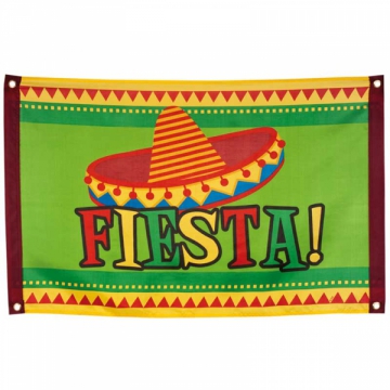 Flagga Fiesta i gruppen Festartiklar / Festteman / Lnder  / Mexiko hos PARTAJSHOP AB (54405)