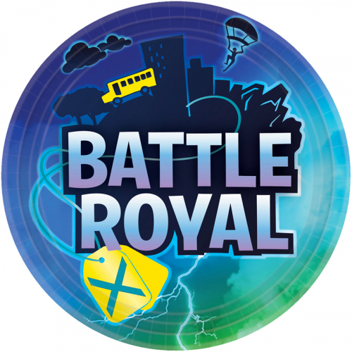 Tallrikar Battle Royal 8-pack i gruppen Festartiklar / Barnkalas / Fortnite - Battle Royal hos PARTAJSHOP AB (552412)