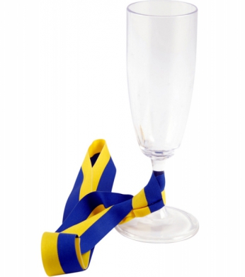 Champagneglas student i gruppen Hgtider / Studenten / Studentnallar hos PARTAJSHOP AB (56261-G3T1)