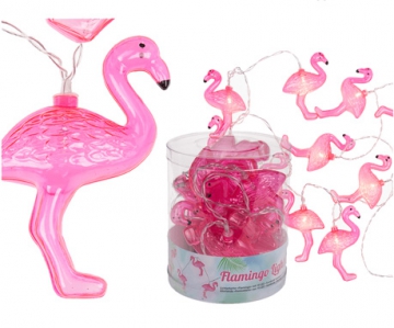 Flamingo ljusgirlang i gruppen Roliga prylar / Presenter / Present till kompisen hos PARTAJSHOP AB (57-8018)