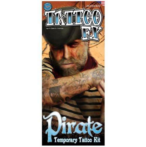 Tattoo Pirat i gruppen Maskerad / Maskeradtillbehr / vriga tillbehr hos PARTAJSHOP AB (57-CT-407)