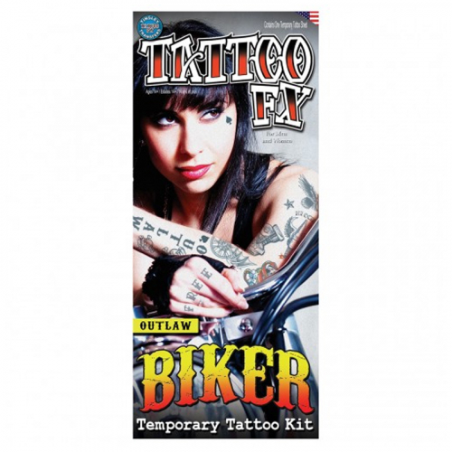 Tattoo Biker i gruppen Maskerad / Maskeradtillbehr / Tatueringar hos PARTAJSHOP AB (57-CT-415)