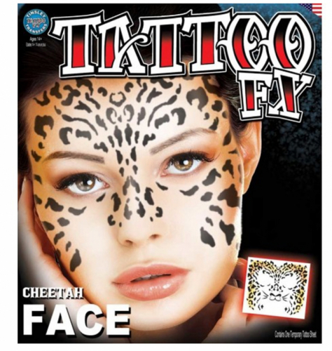 Tattoo Leopard i gruppen Maskerad / Maskeradtillbehr / vriga tillbehr hos PARTAJSHOP AB (57-FC-500)
