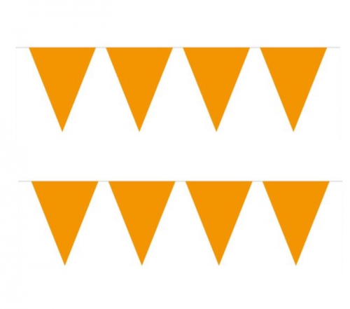 Vimpel Orange i gruppen Festartiklar / Dekorationer / Flaggor hos PARTAJSHOP AB (60118a)
