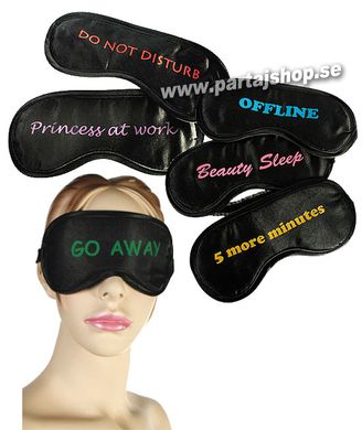 gonmask med text i gruppen Maskerad / Masker  / gonmasker hos PARTAJSHOP AB (61-2557A-B143r)