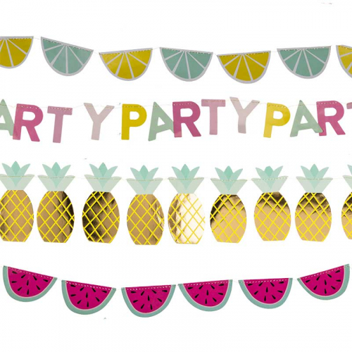 Girlanger Tropicalparty 4-pack i gruppen Festartiklar / Festteman / Sommarfest hos PARTAJSHOP AB (62-0811)