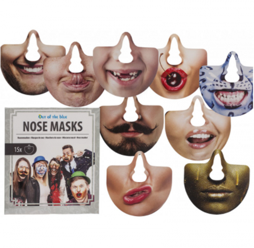 Ns masker 15-pack i gruppen Festartiklar / Dukning / Placeringskort hos PARTAJSHOP AB (63-2721)