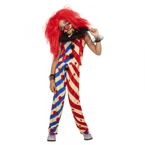 Clowndrkt Cirkus Barn i gruppen Hgtider / Halloween / Halloweendrkter / Barndrkter hos PARTAJSHOP AB (63077r)