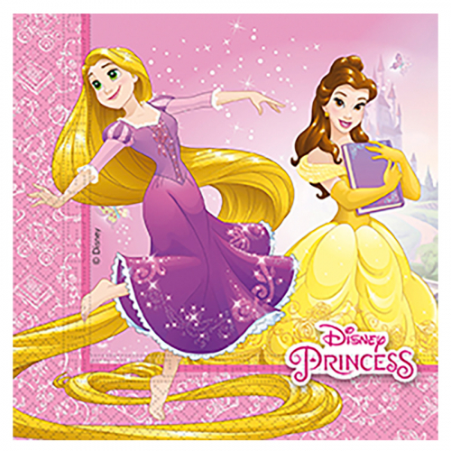 Servetter Disneyprinsessor i gruppen Festartiklar / Barnkalas / Disneyprinsessor hos PARTAJSHOP AB (64012)