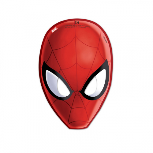 Mask Spiderman 6-pack i gruppen Maskerad / Masker  / Film & karaktrer hos PARTAJSHOP AB (64018)