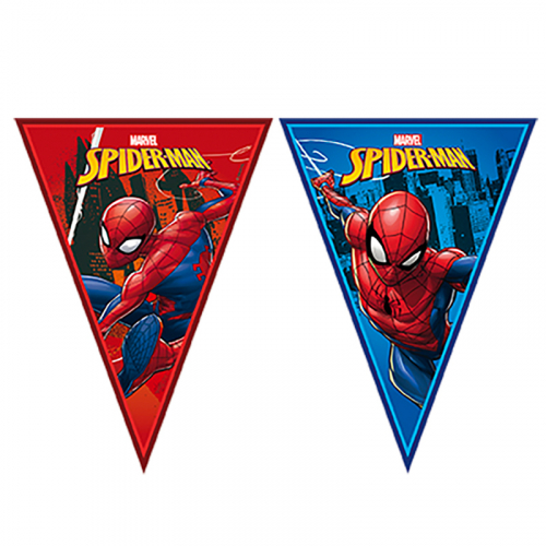 Vimplar Spiderman  i gruppen Festartiklar / Barnkalas / Spiderman hos PARTAJSHOP AB (64027)