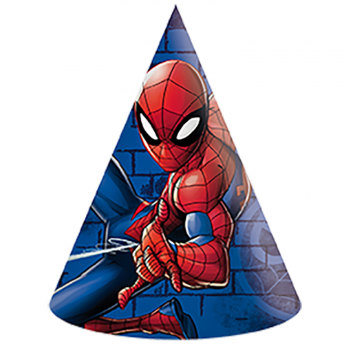 Partyhattar Spiderman i gruppen Festartiklar / Barnkalas / Spiderman hos PARTAJSHOP AB (64029)