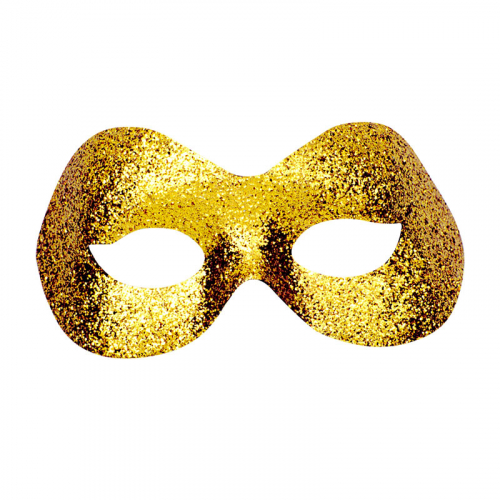 gonmask Guldglitter i gruppen Hgtider / Halloween / Halloweenmasker hos PARTAJSHOP AB (64251)