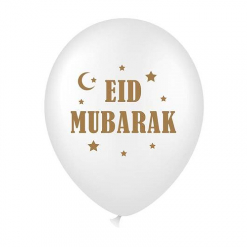 Latexballonger Eid Mubarak i gruppen Festartiklar / Ballonger / Latexballonger hos PARTAJSHOP AB (64353)