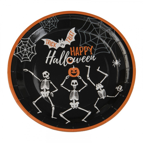 Halloweentallrik Happy Halloween i gruppen Festartiklar / Dukning / Engngsartiklar hos PARTAJSHOP AB (64446)