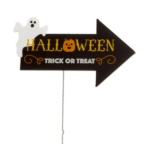 Halloween skylt i gruppen Hgtider / Halloween / Halloweentillbehr hos PARTAJSHOP AB (64479)