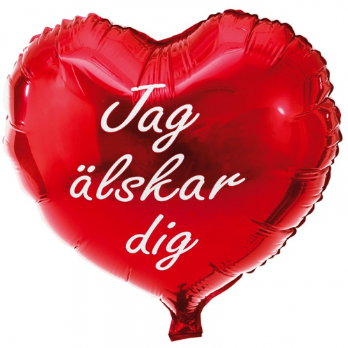 Folieballong lskar dig i gruppen Hgtider / Alla hjrtans dag  / Ballonger Alla Hjrtans Dag hos PARTAJSHOP AB (64569)