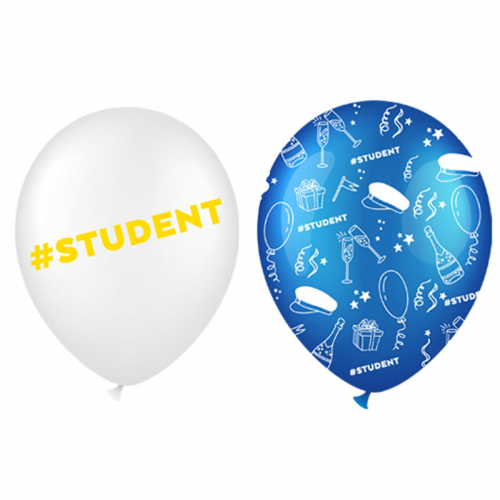 Studentballonger 6-pack i gruppen Hgtider / Studenten / Studentballonger hos PARTAJSHOP AB (64696)