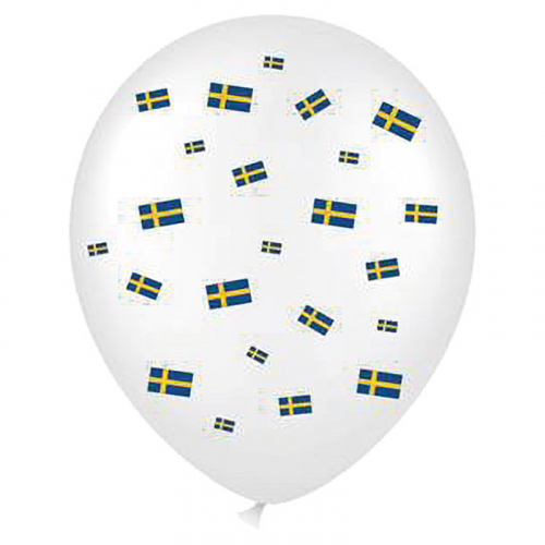 Ballonger Svenska Flaggan i gruppen Hgtider / Studenten / Studentballonger hos PARTAJSHOP AB (64981)