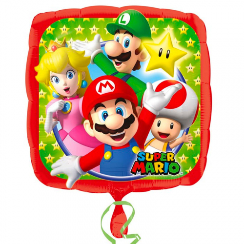 Folieballong Super Mario i gruppen Festartiklar / Barnkalas / Super Mario hos PARTAJSHOP AB (64998)