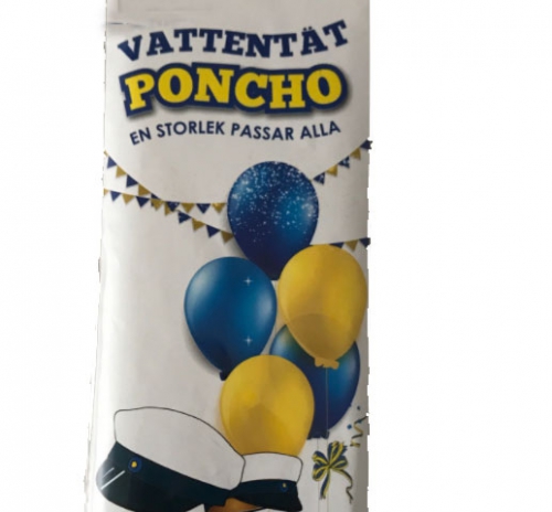 Poncho Vattentt i gruppen Hgtider / Studenten / Studentfesten hos PARTAJSHOP AB (65497)