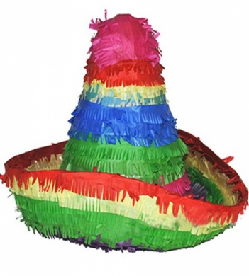 Pinata - sombrero i gruppen Festartiklar / Festteman / Lnder  / Mexiko hos PARTAJSHOP AB (66341)