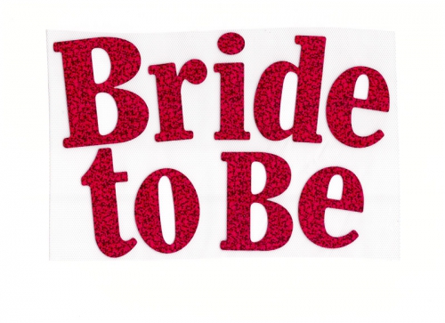 Bride To Be textil-text i gruppen Hgtider / Mhippa / Accessoarer Mhippa hos PARTAJSHOP AB (68124)