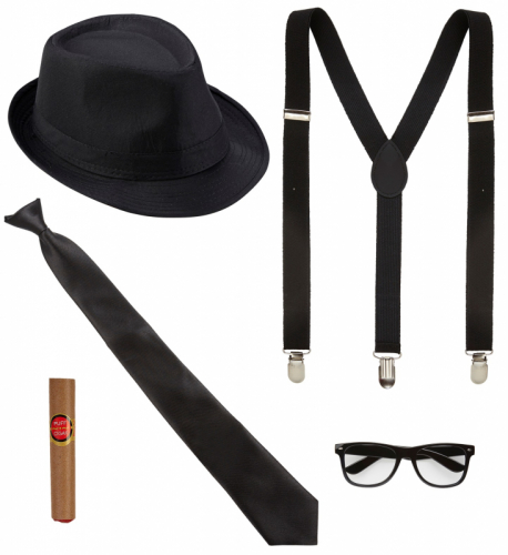 Blues-Kit  i gruppen Maskerad / Maskeradteman / Yrkestema hos PARTAJSHOP AB (68558)